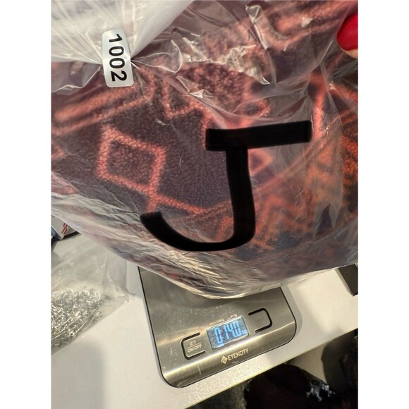 Burton Anouk Fleece Half Snap Jacket Mock Neck Pullover Aztec Purple M - Picture 11 of 12